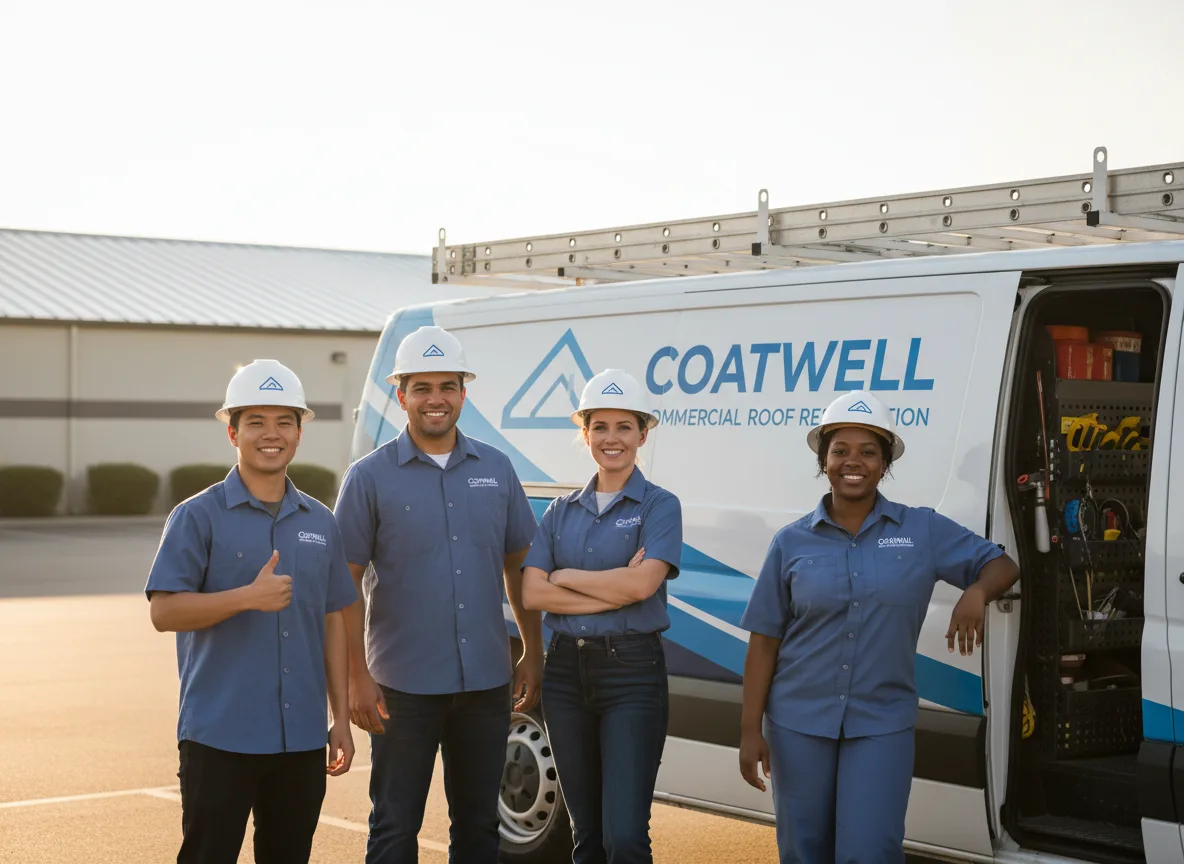 Commercial roof coating company in Auburn, CA